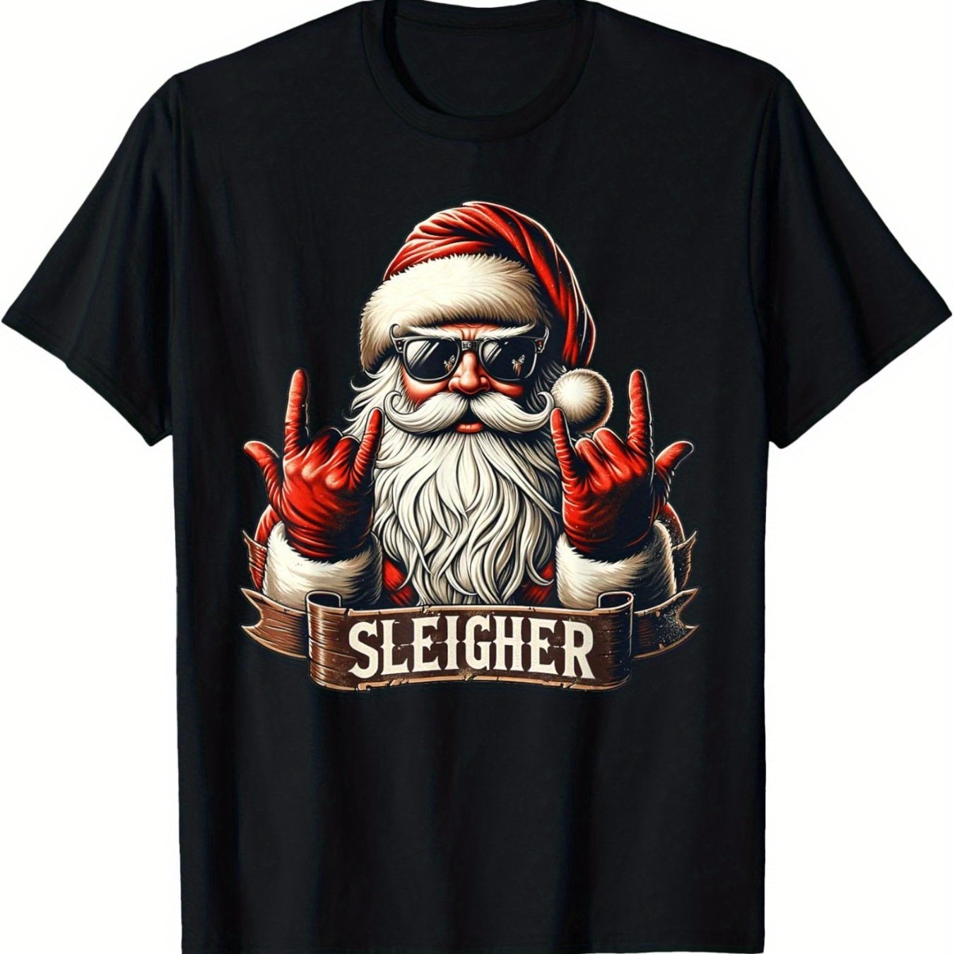 

[ ] Sleigher Hail Christmas T- For Men Women, Christmas , Halloween , New , Day , Unsex , Tees