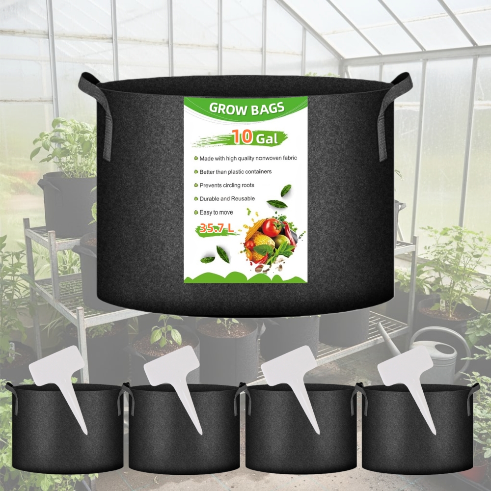 outdoor self watering plant pots Self Watering Planters for Outdoor Plants 7/6.5/6/5.5/5Inch 5Pack Flow   Grow It Depot