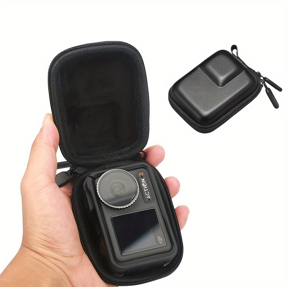 

Camera Mini Protective Carrying Case - Waterproof, Shockproof, Dustproof Eva Storage Bag For Outdoor Sports Enthusiasts