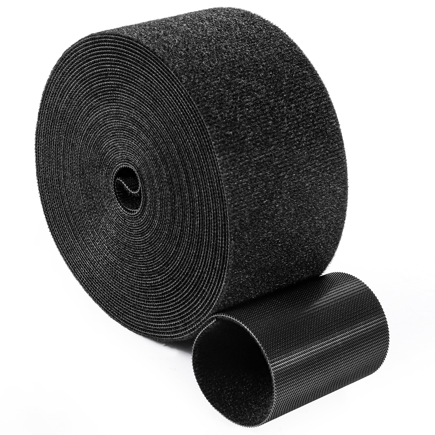 TEMU Hook And Loop Straps Heavy Duty, Double Sided Self-gripping Strips, Reusable Wrap Roll For Cable Management Storage And Organization