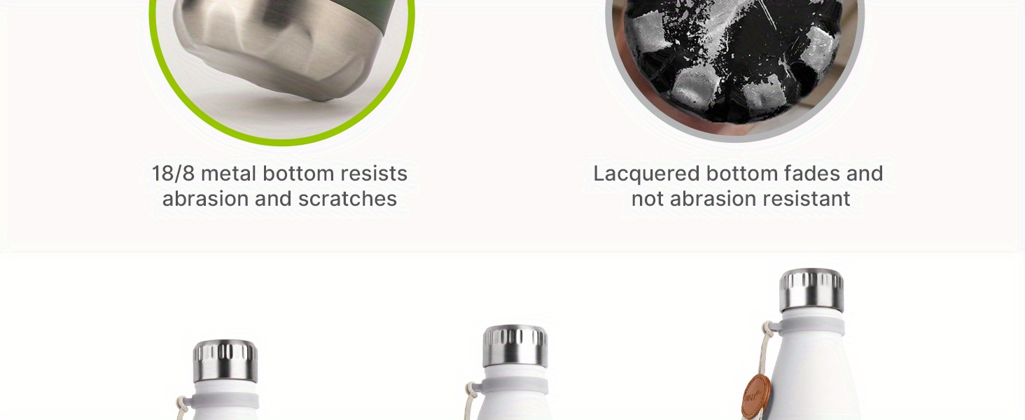 Bouteille d'eau en acier inoxydable étanche MOLLCITY avec couvercle isolé et poignée - Bouteille de voyage ovale en acier inoxydable 304 pour boissons chaudes et froides, compatible avec lave-vaisselle, aucune pile nécessaire, équipement de hydratation en plein air, design élégant, design étanche