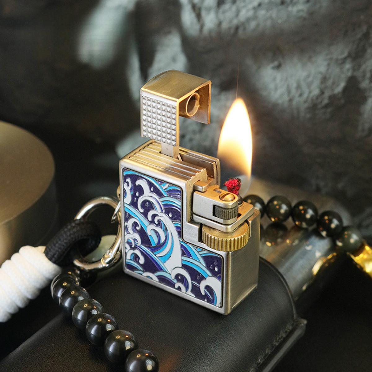 retro cigarette lighters Antique Vintage Lighter,Reusable Trench Windproof Lighter,Funny Cool Novelty Soft Flame Metal Kerosene (Sliver) : Health & Household organized according to company name and dating from the late 1800s through the 1980s.Well Rare High End Mini Vintage