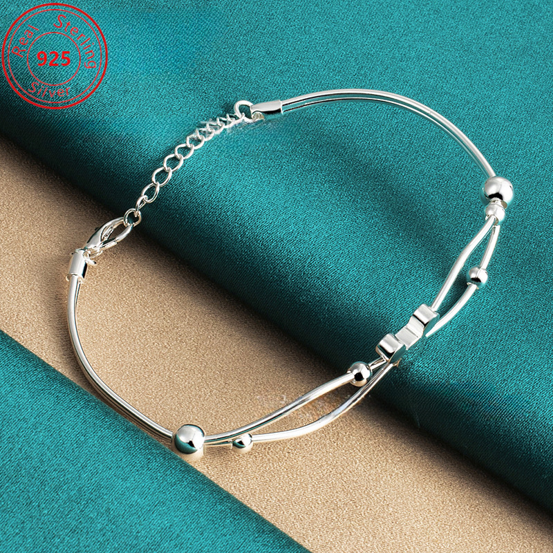 

925 Sterling Silver Delicate Mouse Bracelet - Trendy And Stylish - Suitable For And Parties - Thanksgiving - Christmas - Jewelry - Valentine's Day Gift