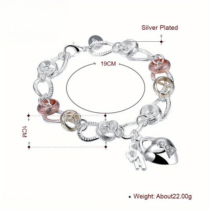 

S925 -shaped Bracelet - And - Suitable For And - - - Christmas - 's Day - The Feminine Jewelry