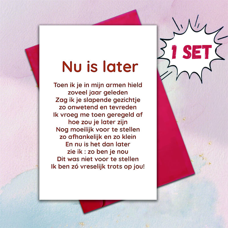 TEMU 1 Set, Fun Dutch Birthday Card With Envelope, Suitable For Family, , Men And Women, Small Business Supplies, Unique Item, Thank You Card,