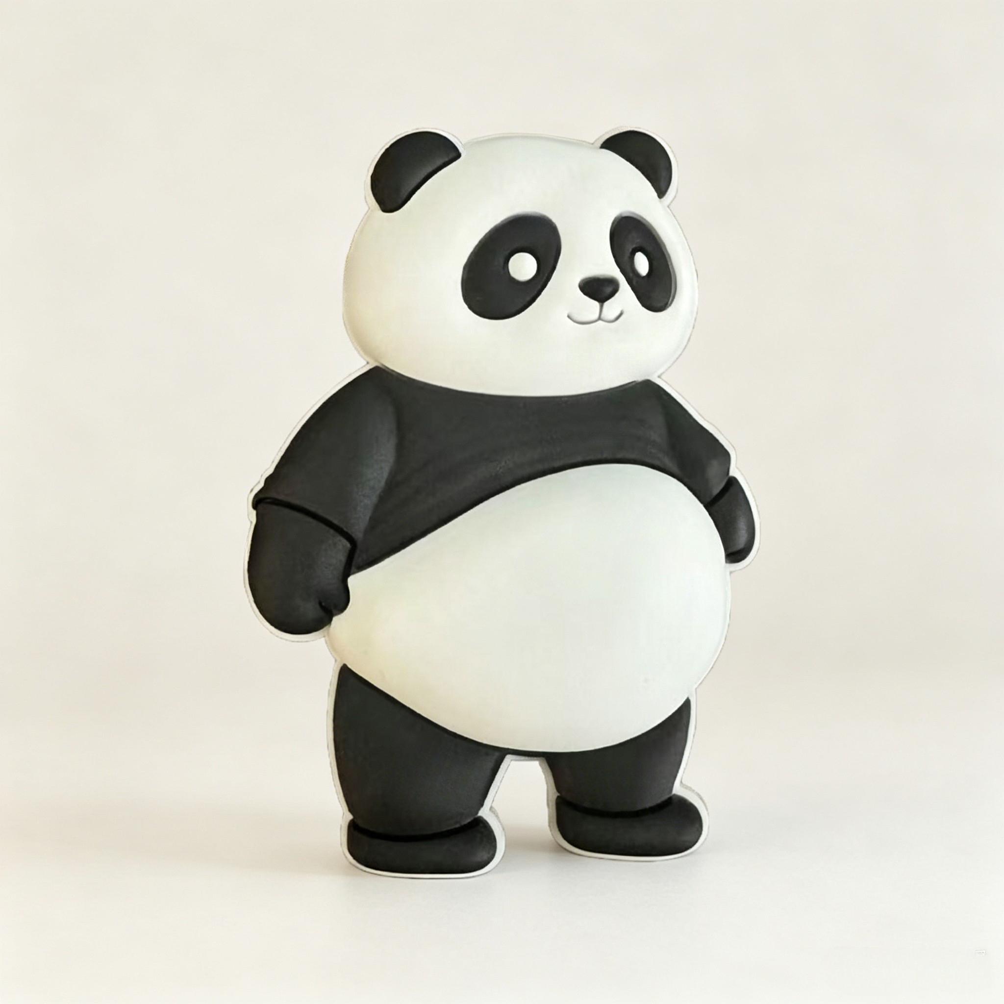 TEMU Dies ist ein niedliches Panda Anti-Kollisions-Pad, erhältlich in 5 Farben. Hergestellt aus strapazierfähigem Material, mit einem cartoonhaften