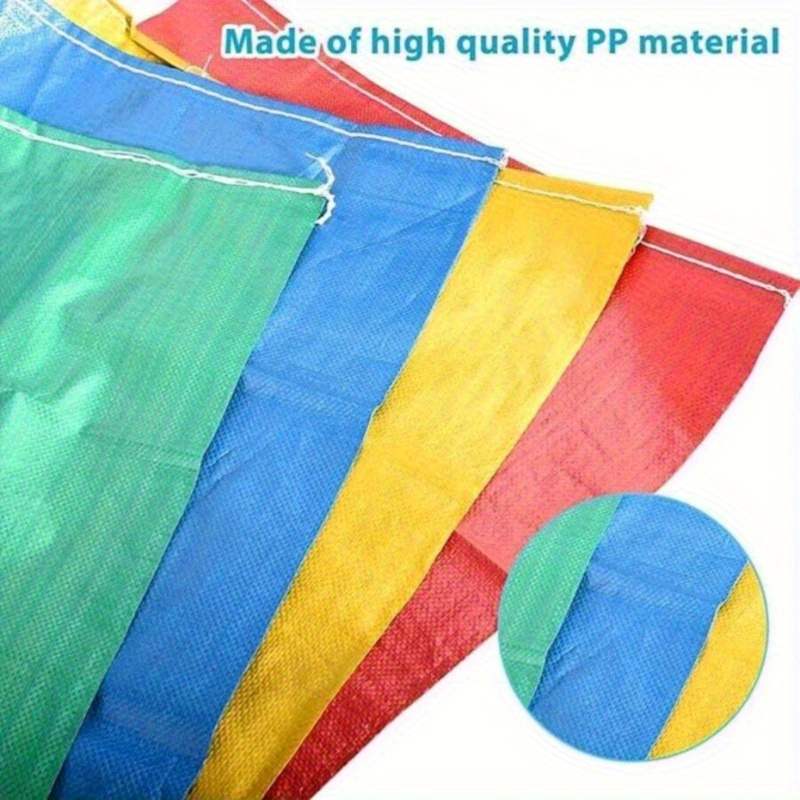 2/4 Pack Outdoor Adult Potato Bag Race, Suitable for Family Game Set, Durable Kangaroo Jumping Bag, Suitable for Lawn Games, Family Interactive Sports, Birthday Parties and Backyard, Beach Toys Yellow, Green, Red, Blue