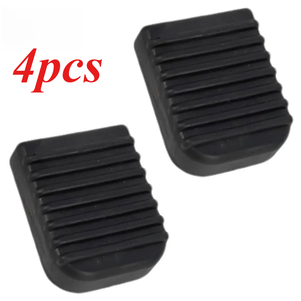 TEMU 4pcs Universal Motorcycle Foot Peg Pad Side Stand Bracket Footrest Extension Pad, Motorcycle Foot Peg Soft Cushion, Scooter Foot Peg Anti-slip