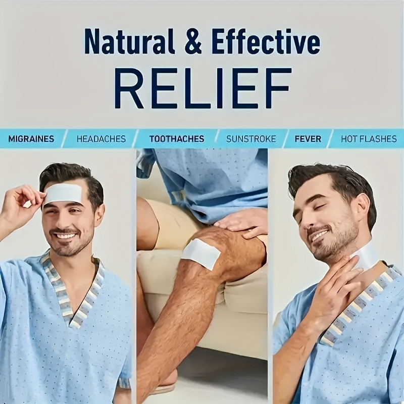 Instant Cooling Gel Ice Pack - Portable, Disposable, Non-Slip Design for Heat Stroke Cooling, Physical Cooling without Charging, Two Pieces for 8 Hours of Cold Preservation, Ideal for First Aid Kits