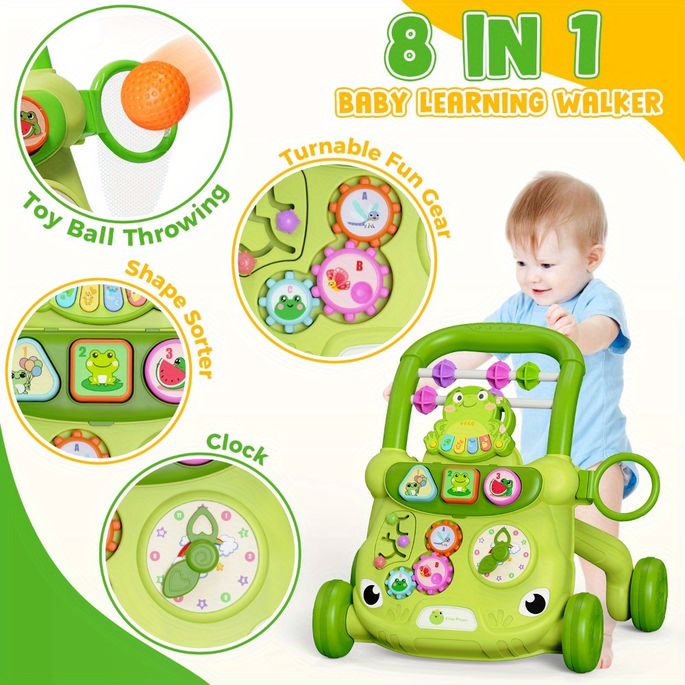 early childhood education frog toddler toy with music, basketball  , is a baby s educational toy, suitable as a birthday gift for children over 18m+ 1