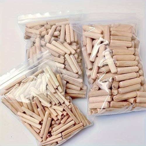 Gemischte Holz-Dübel-Set, Zapfen mit -Eukalyptusstecker, Holznägel mit Lochpositionierung, Zubehör 6mm/8mm/10mm