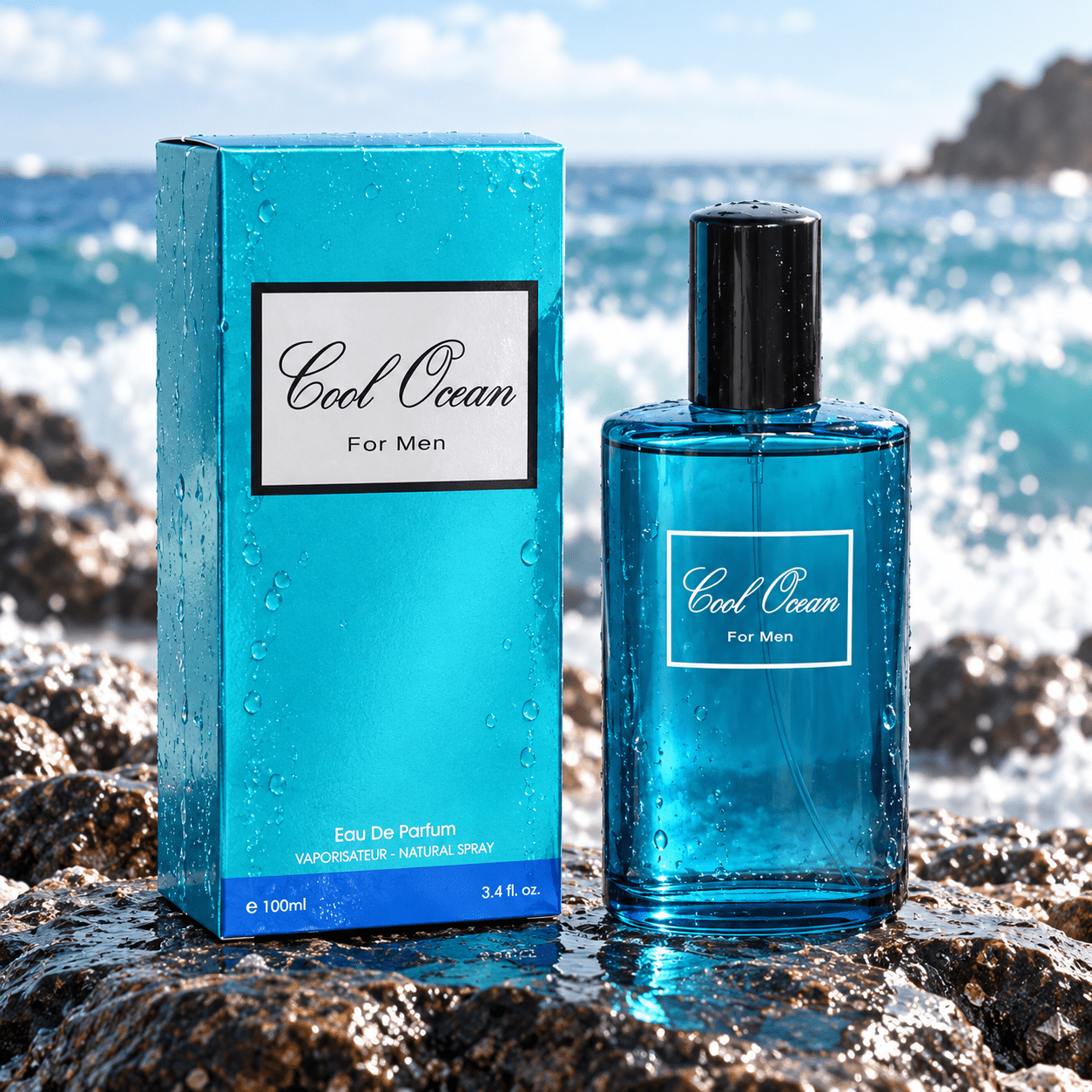 TEMU 3.4 Oz , Men's Cologne, Long-lasting Scent, Perfect For Travel, High-quality Perfume, An Elegant Gift For Holidays