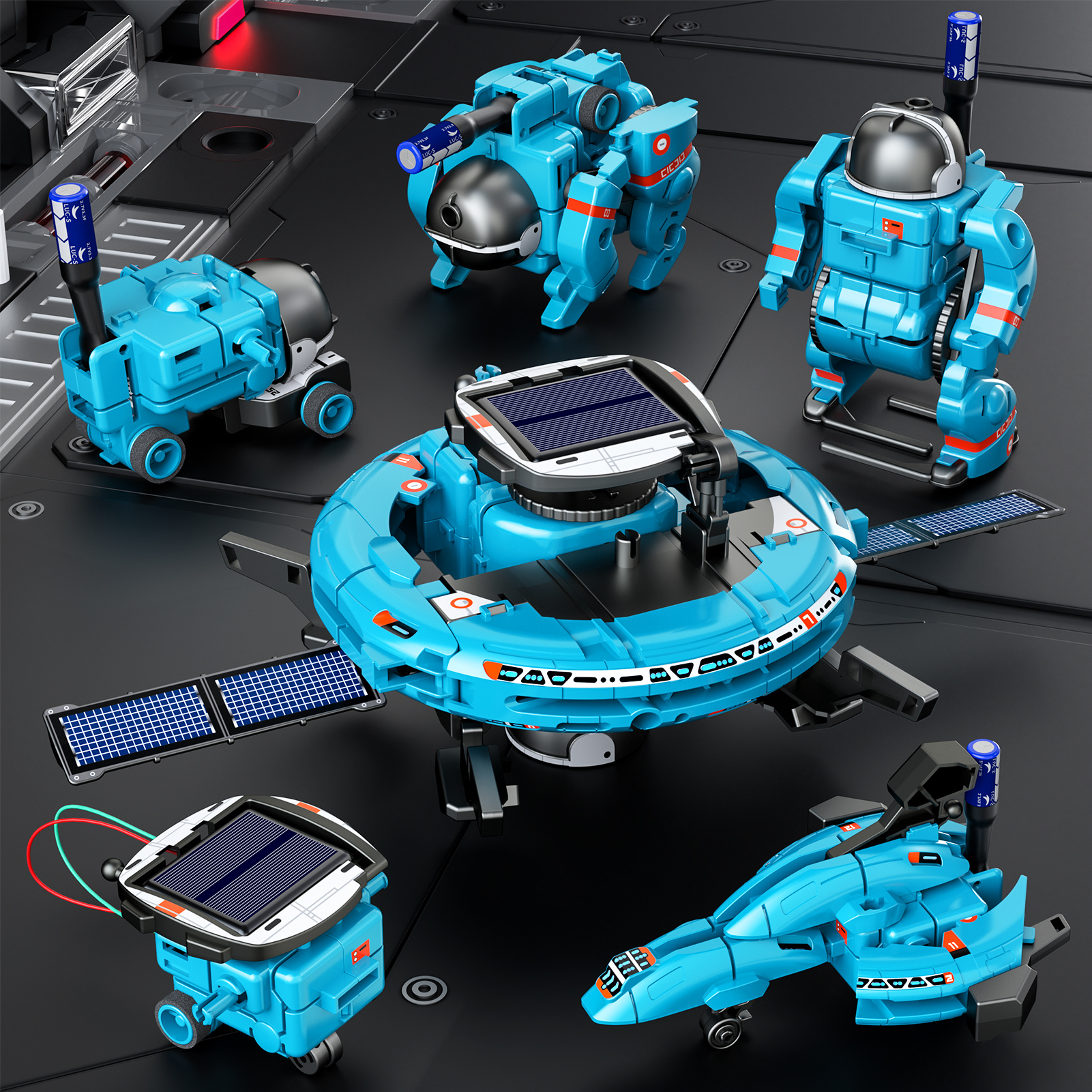 120pcs STEM Building Robots Toy for Kids Ages 8-12, Science Kits, Solar Space Toys Gifts for 8 9 10 11 12 Year Old Teen Boys Girls