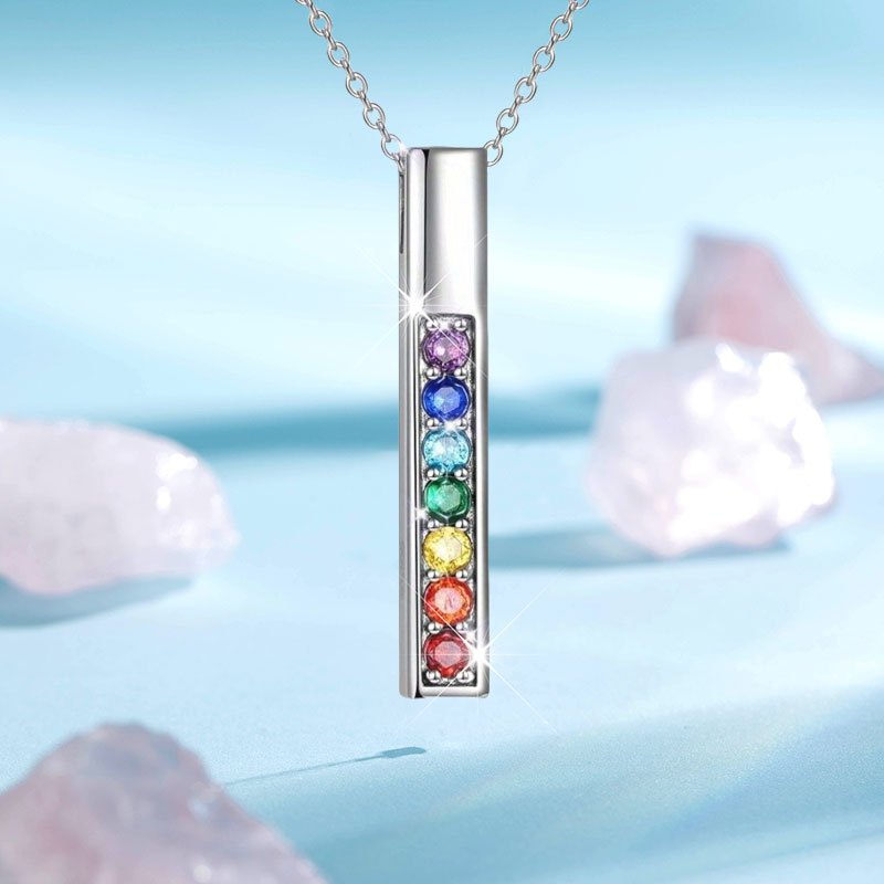 TEMU Elegant Geometric Strip Luxury Personalized Necklace Party Commemorative Jewelry Exquisite Christmas Birthday Gift