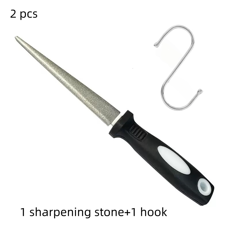 TEMU High-quality Diamond Coated Metal Sharpening Files, With Storage Hooks, Efficient And Durable Polishing, Suitable For Various Cutting Tools And