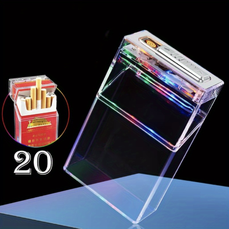 unique waterproof plastic cigarette lighter case perfect