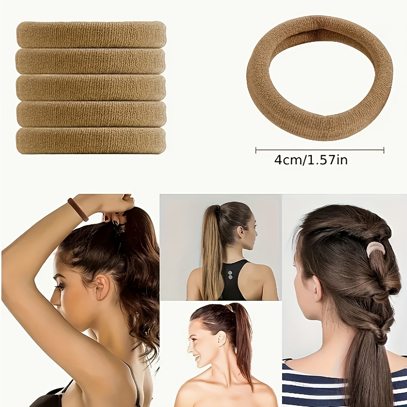 32pcs High Elasticity Hair Ties, Multipack Color Mix