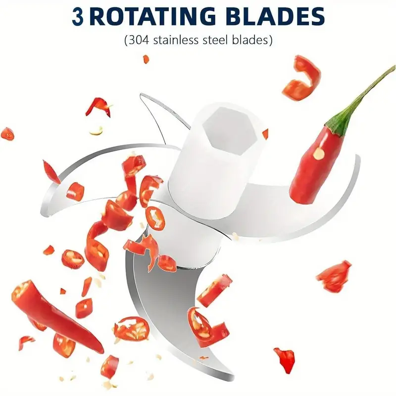 2 packs mini food processor electric mini garlic cutter mini mincer garlic crusher and easy to clean for mincing vegetables pepper onion garlic ginger spices and meat tool 250ml usb charging details 4