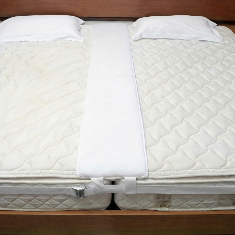 TEMU Double Bed Twin Bed Connecting Kit - Non-slip Mattress Filler With Adjustable Straps - Easy-to-assemble Bed Connecting System For Couples, Guest
