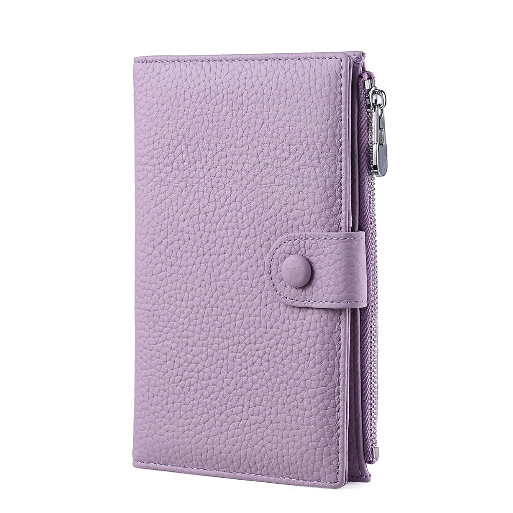Image of A New Passport Holder Designed To Prevent Theft, Suitable For Men And Women. This Spacious And Minimalist Wallet From Lightweight Full-grain Leather