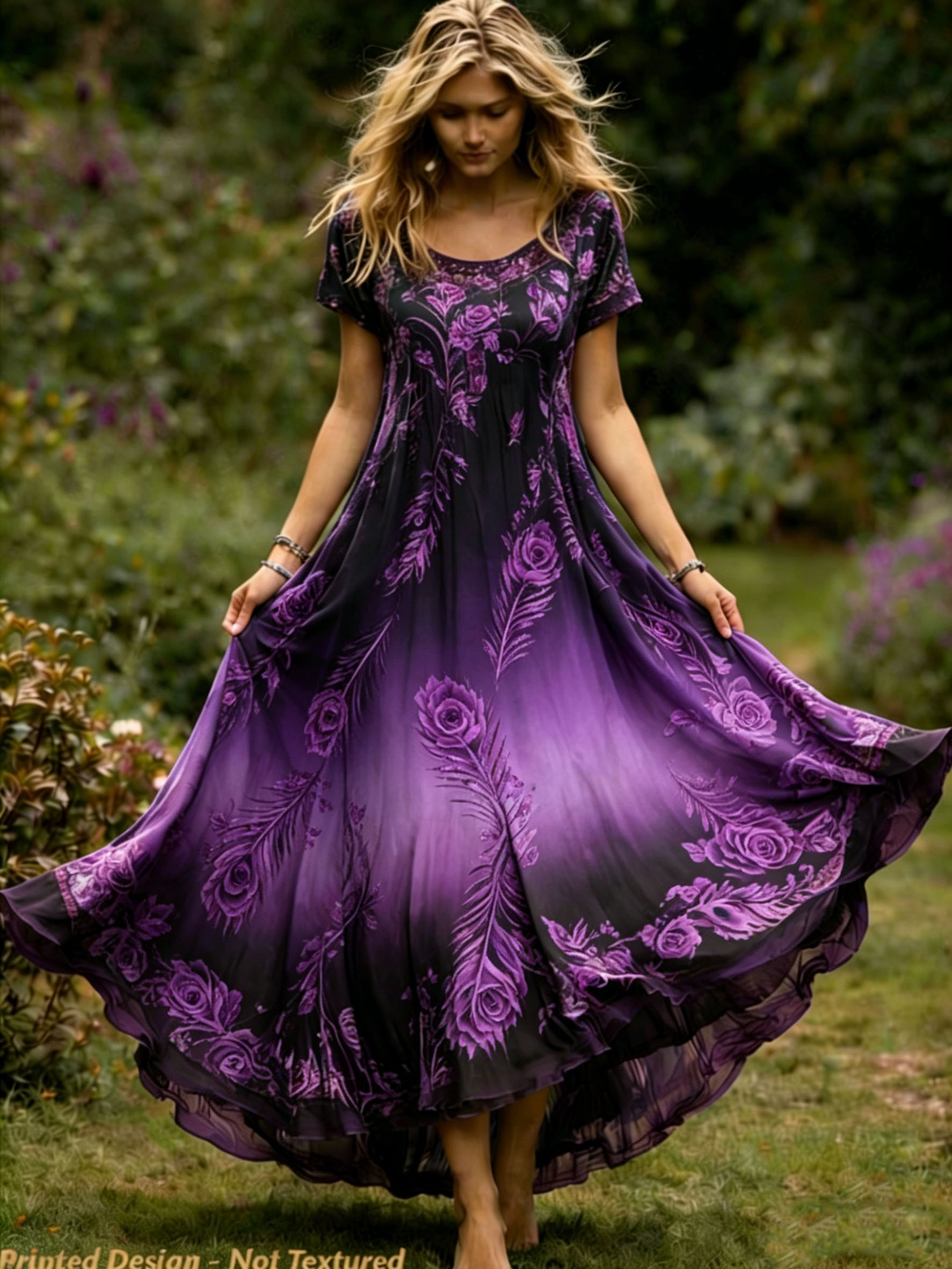 open lace back dress Mermaid Off-the-shoulder Lilac Long Prom Dress Cheap Beaded Lace Eveni –  SELINADRESS main image 0