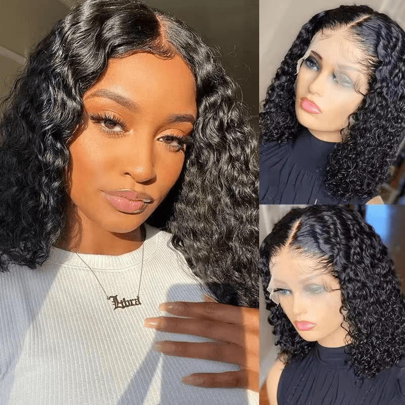 curly human hair sold on Temu United States