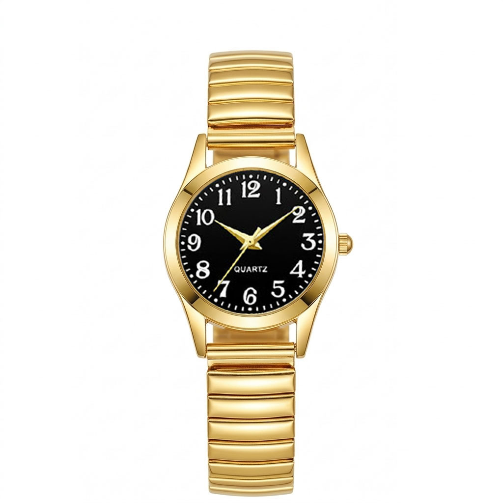 1pc Niche Vintage Round Ladies' Quartz Watch - Versatile Women's Watch - Ideal Gift for Best Friend (Watch Box Not Included)