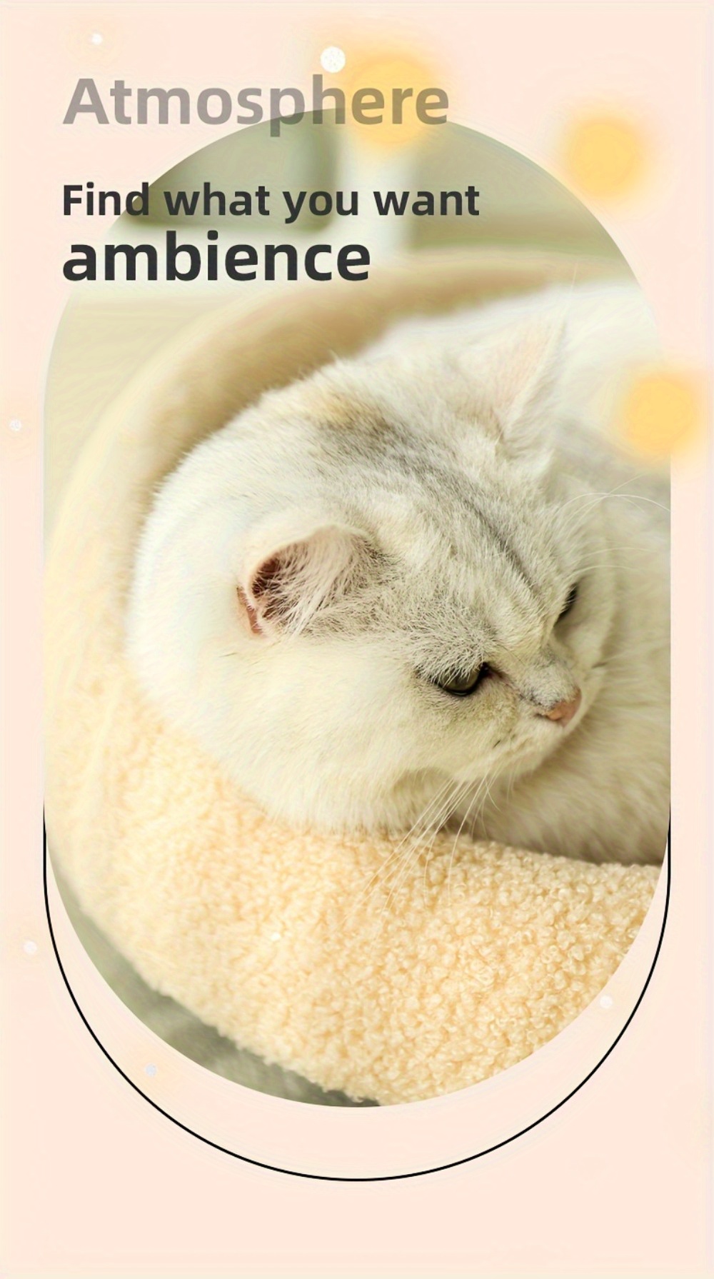 2 in 1 cat sofa bed with scratching post durable tear resistant polyester pet bed light brown     for indoor cats dual use as seat bed sofa bed plush pet furniture quality stitched edges cozy feline furniture sturdy construction feline lovers Product details 3