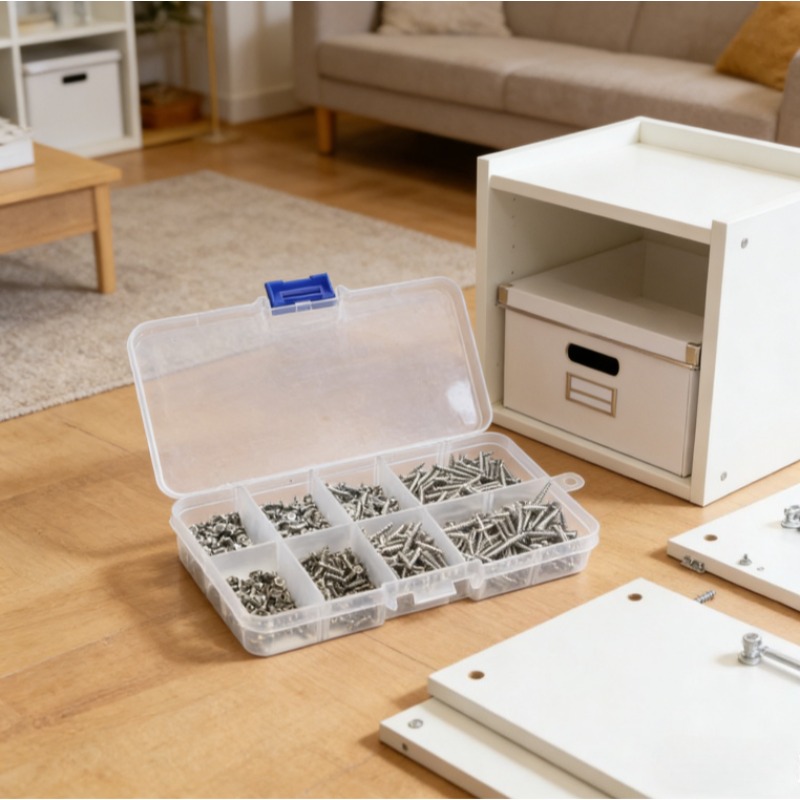 TEMU 560pcs M2 Self-tapping Screw, Screw Box, Cross Self-tapping Screw Set