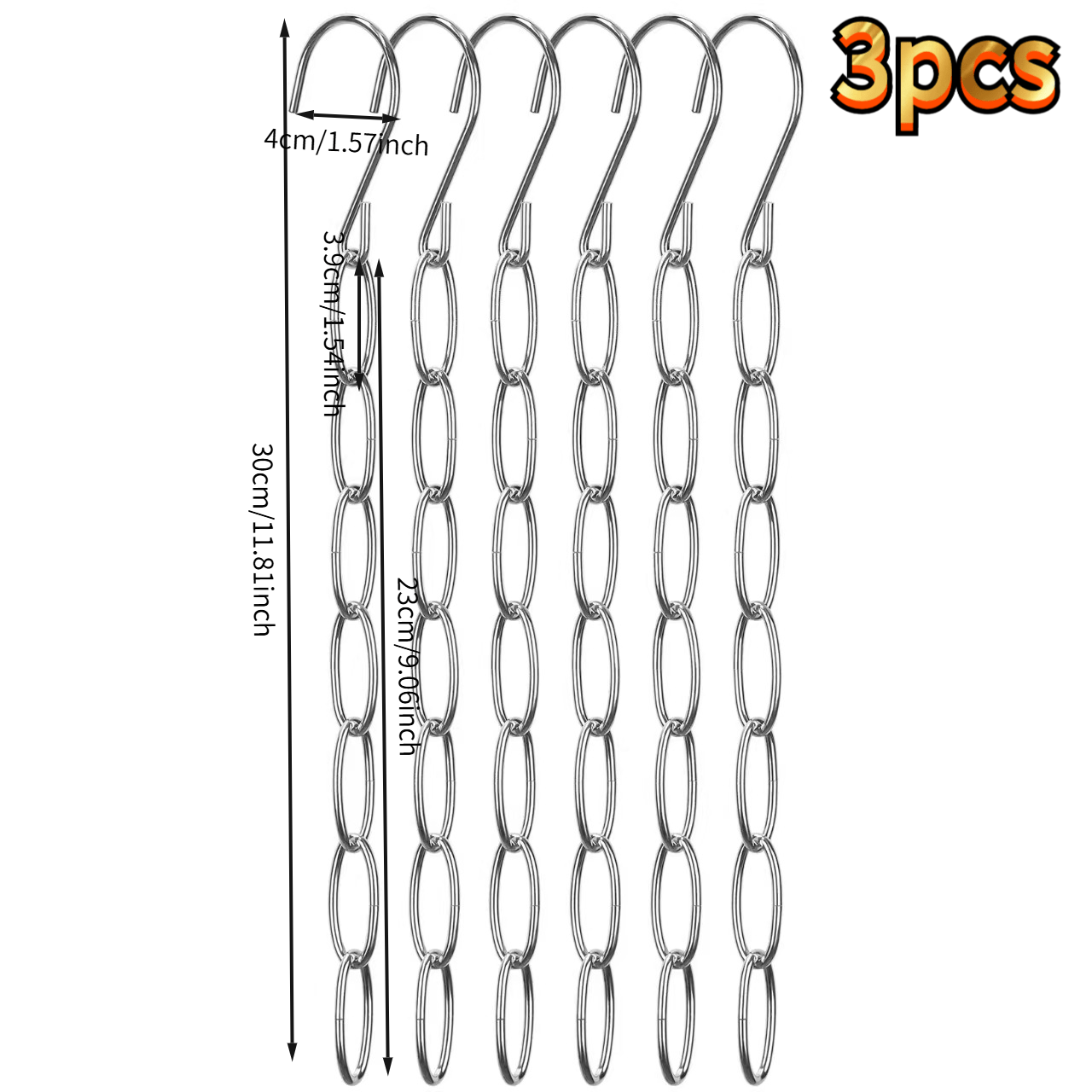 Set Of 3 Metal Hangers With 7 Slots, - Foldable Organizer, Multi-layered Hangers For Efficient Storage, Durable Wardrobe Additions, And Clothing Storage Organizers