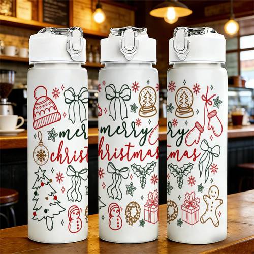 ํ๋ชฉ ์ฌ์ง 1๊ฐ 25oz/750ml ๋์ ๋ฐฉ์ง ๋๊ป ๋ฌผ๋ณ - ํ๋ฆฐํ
ํฌ๋ฆฌ์ค๋ง์ค์ฉ, ํผํฌ๋, ์ฌํ์ฉ ํ๋ผ์คํฑ ์ปต, ๊ธฐ๊ณ ์ธ์ฒ ๊ฐ๋ฅํ ๋๊ป