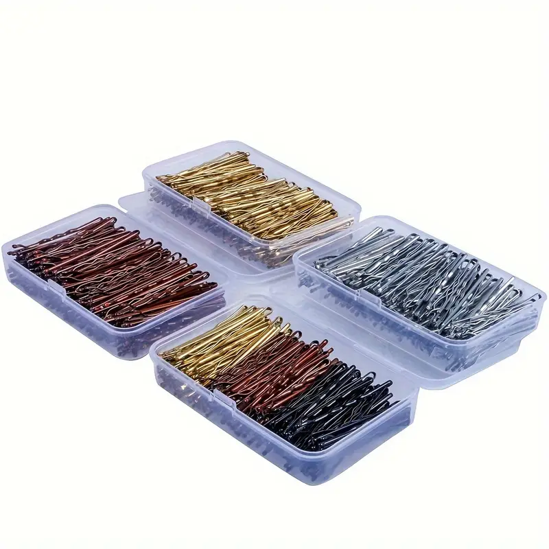valentines day essential invisible wave bobby pins for women stylish hair clips barrettes with storage box Product details 4