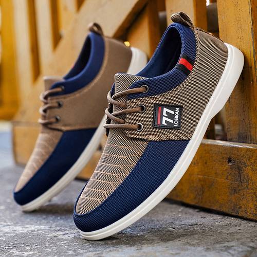 loeikan 2026 new large size low top mens versatile flat comfortable high quality business shoes stylish and durable outdoor walking casual sneakers
