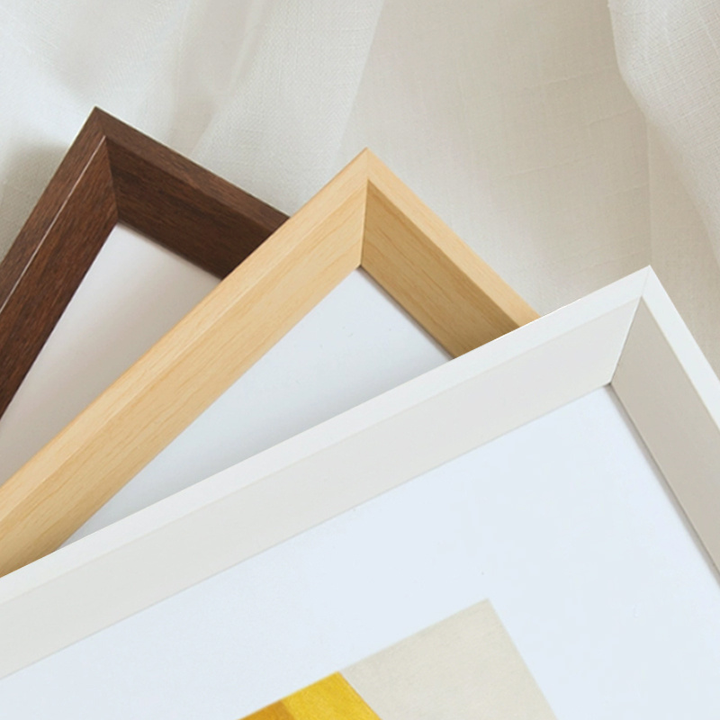 2/ 5/ 10pcs Modern Wood Photo Frame - 4x6/ 5x7/ 6x8/ A4/ 4x4/ 6x6/ 8x8in, Vertical Rectangular Design for Tabletop & Wall Mounting, Suitable for Wall, Window and Door Decoration, Photos, Paintings, Posters and Postcards. The Best Choice for Christmas