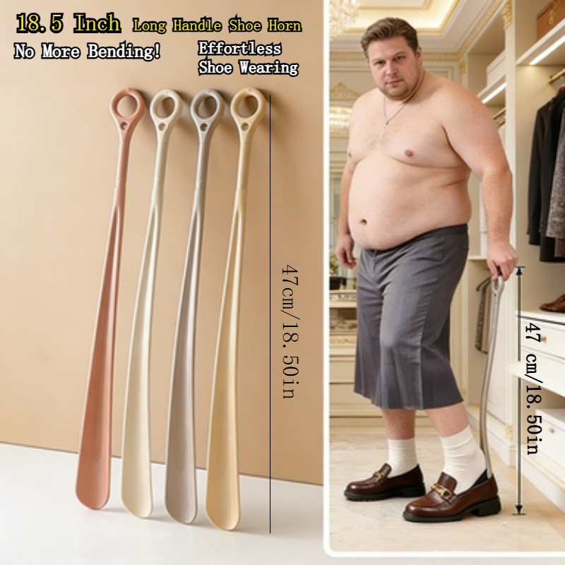 Extra-Long Ergonomic Shoe Horn, Easy to Use