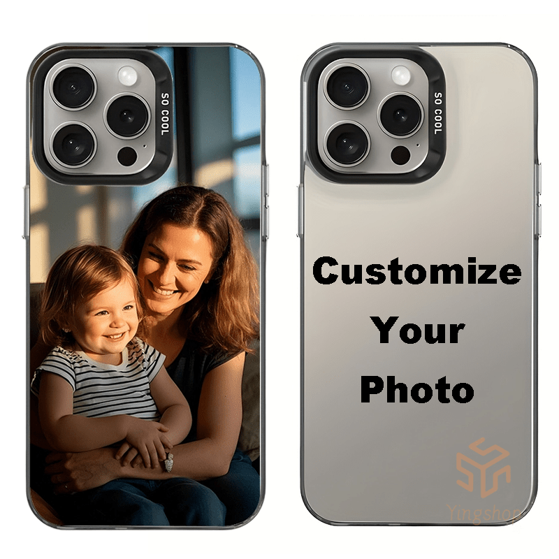 TEMU Phone Case - Personalized Phone Case With Custom Photo - A Stylish And Minimalist Protective Cover For Iphone 17, 16, 15, 14, 13, 12, And 11 Pro