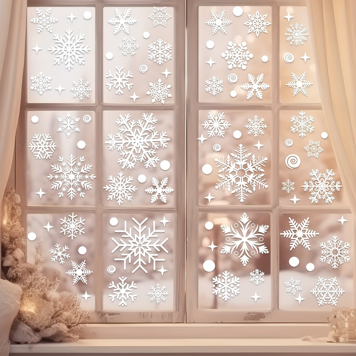 

137pcs Pvc Clings - Reusable Decals For - No Needed Decorations For &
