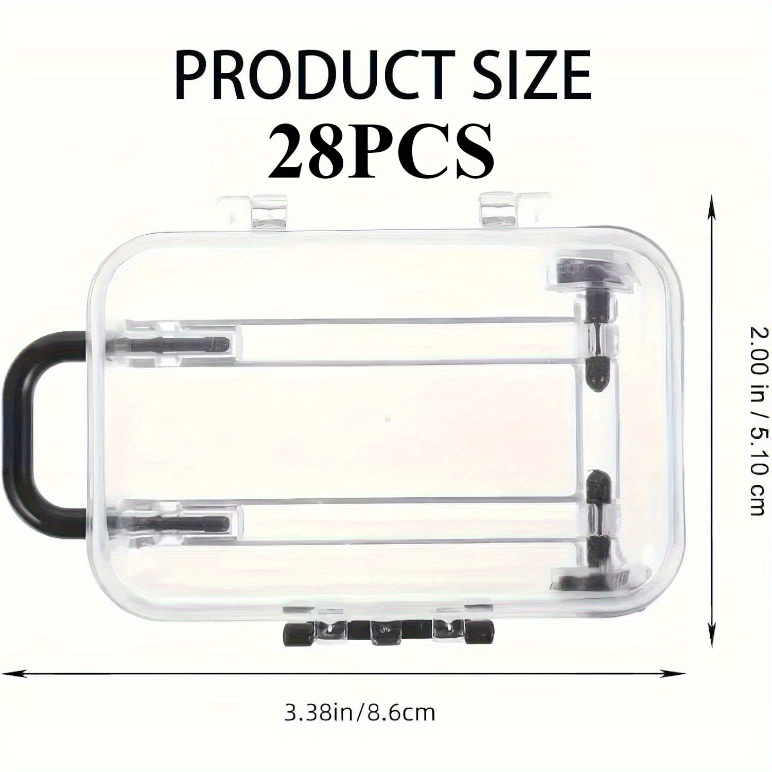 mini luggage plastic transparent cube travel suitcase candy and jewelry display set with wheels wedding bride gift packaging box suitable for parties wedding candy box black Product details 0