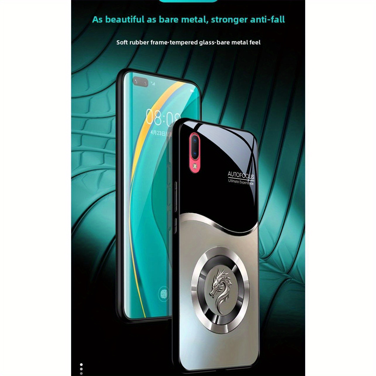 Coque Silicone + Verre Trempé Pour IPhone 13 Pro Max 14 12 11 XR XS 8 7 SE - Noir, Neuf, Garantie 1 An, Compatible Qi