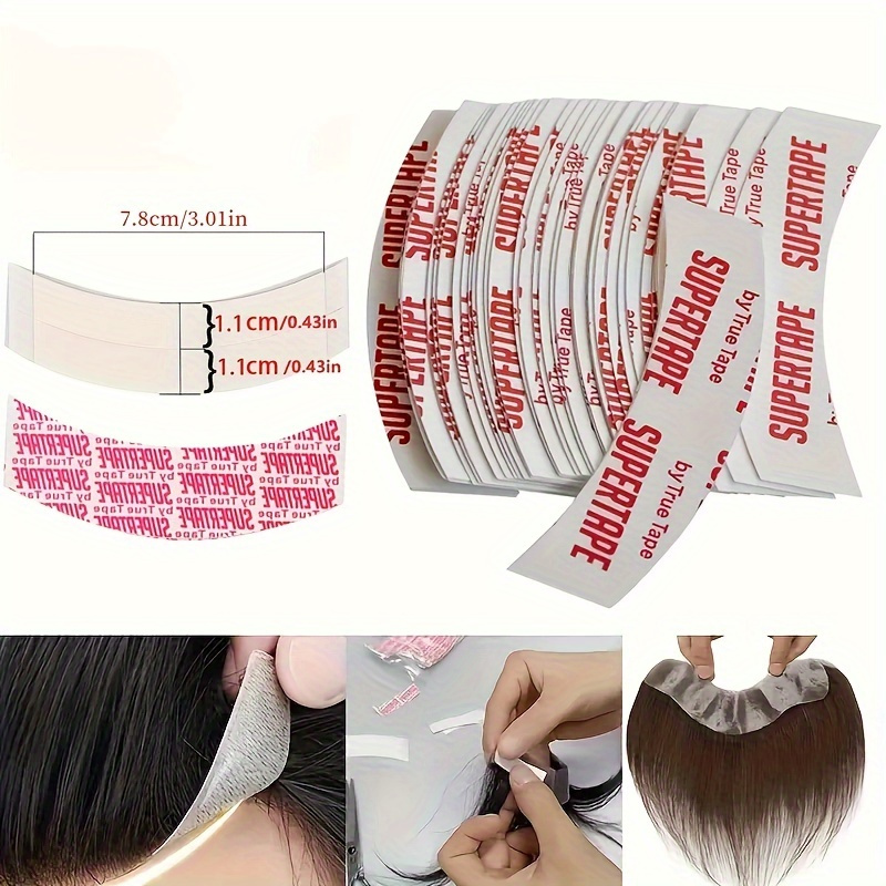 

1 Adhesive Double-sided Waterproof Lace Wig Tape - Transparent Hairline Tape For Wig & Extension Attachment, Hair Accessory Tool