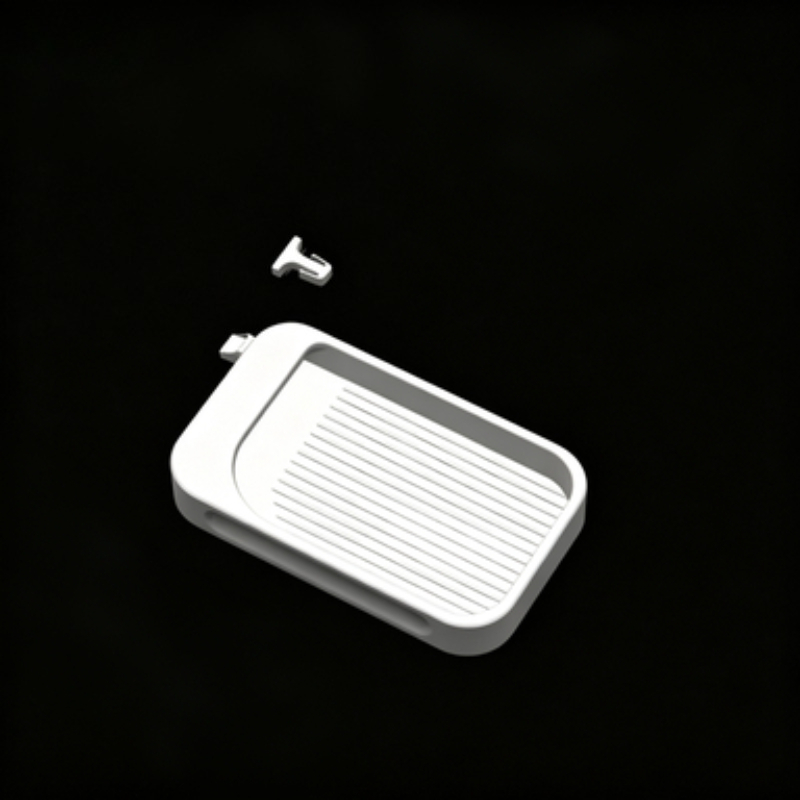 TEMU 1 Set Walkie-talkie Shaped Diamond Painting Tray With Built- Design For Quick Diamond Sorting, Smooth Placement, And Prevention Of Particle