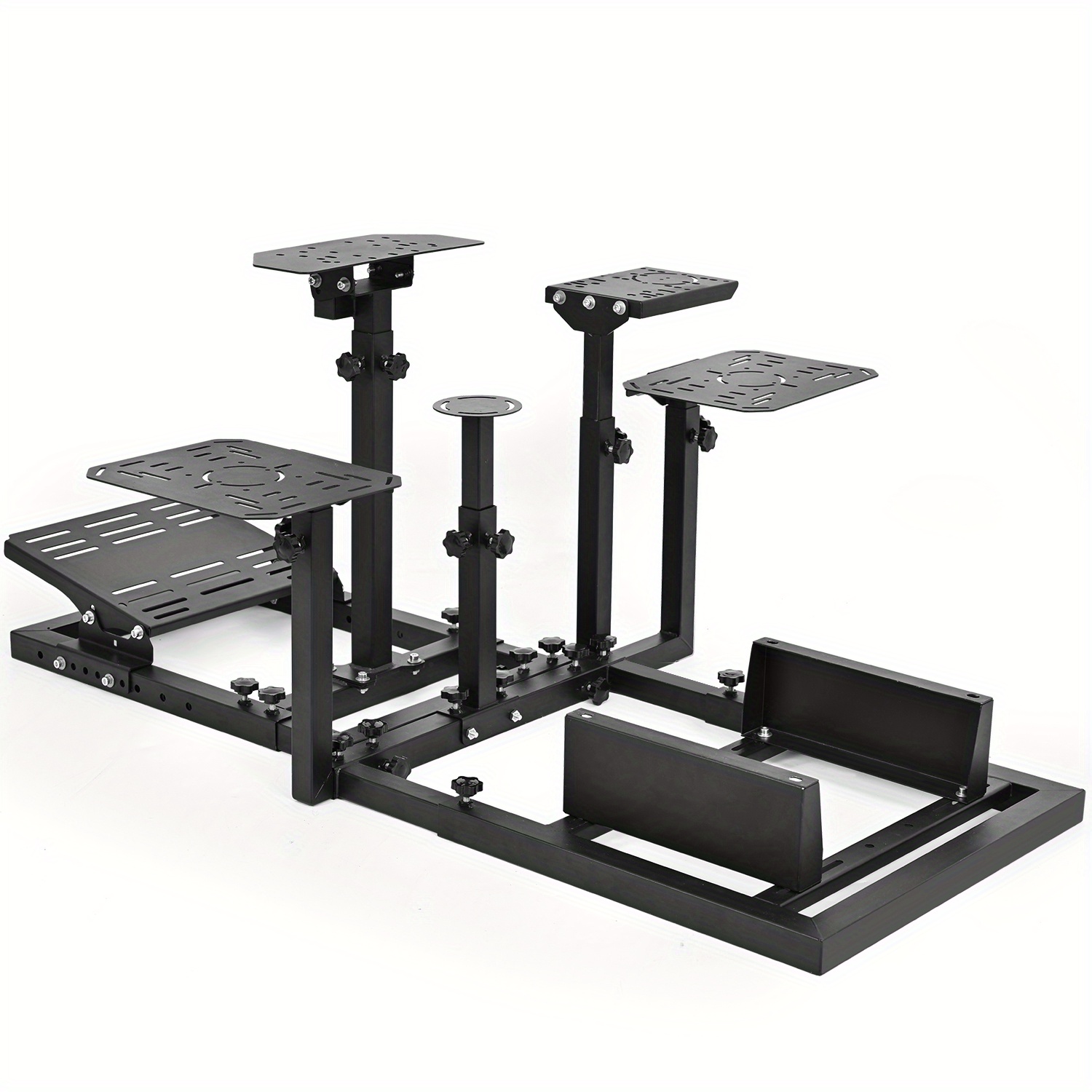 Image of Minneer Multifunctional Flight Simulator Cockpit Designed For , G , T80, And . That The Wheel Stand Is Included, But The Seat, Wheel, Pedal, , And Throttle Joystick Are Not