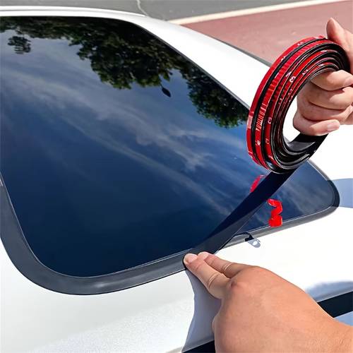 a 78 74 inch self seal strip for cars designed for the front windshield t shaped seal to prevent balcony leaks and soundproofing