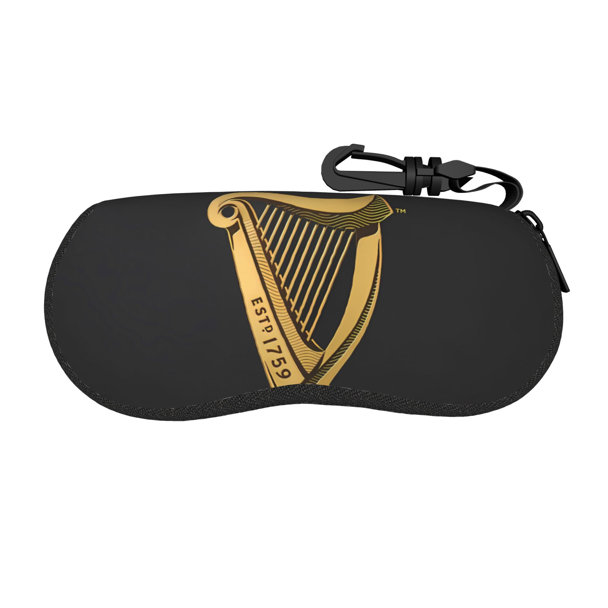 TEMU Biihudu Guinness Guinness Fashionable And Lightweight Portable Eyeglass Case