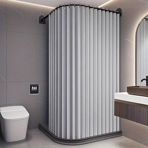 118 inches wide and 78 inches high in multiple sizes foldable shower curtain excluding telescopic rod bathroom curved shower bathroom partition curtain living room partition curtain cabinet curtain multifunctional curtain