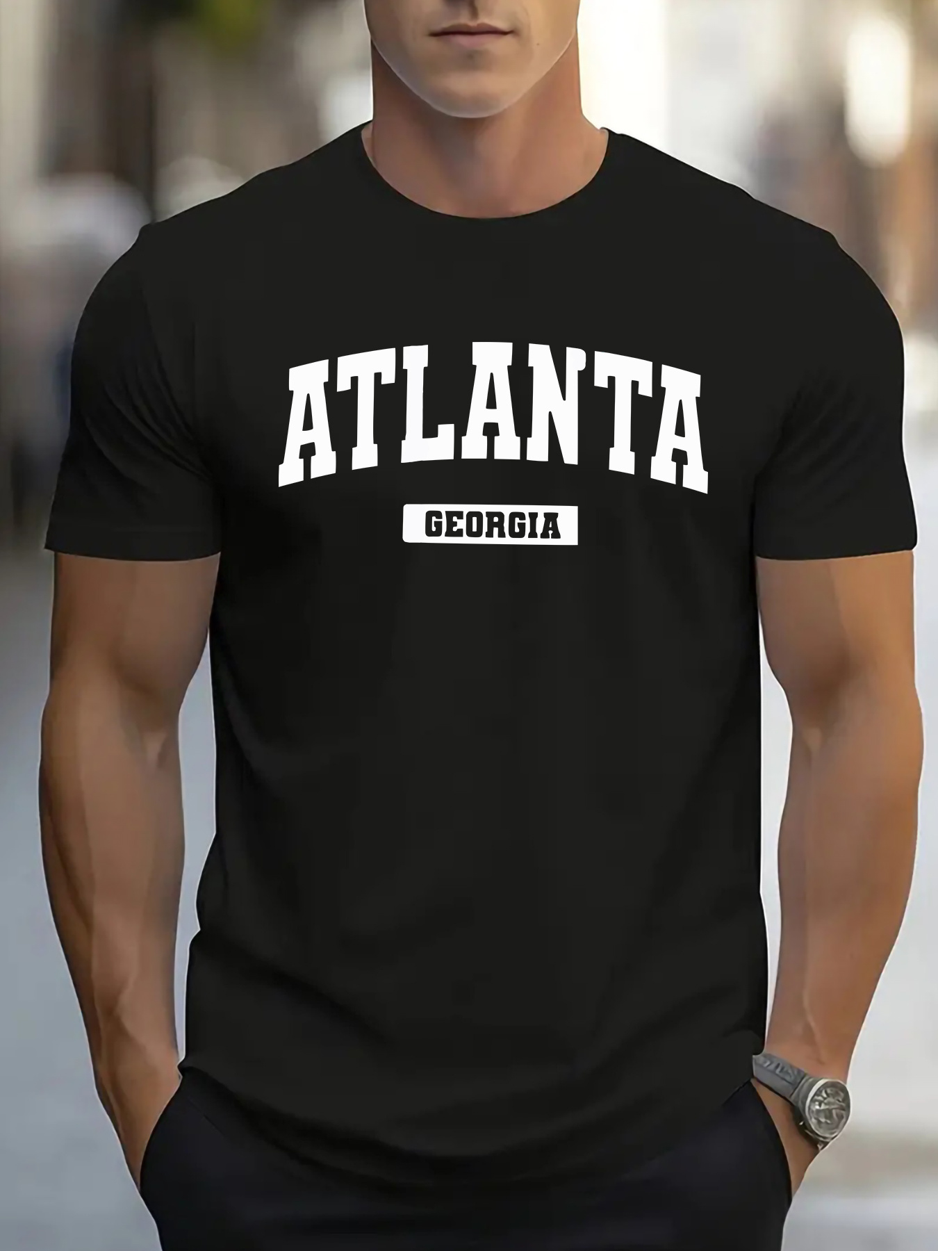 Atlanta Georgia Clothing Atlanta Georgia ATL Crewneck Sweatshirt At