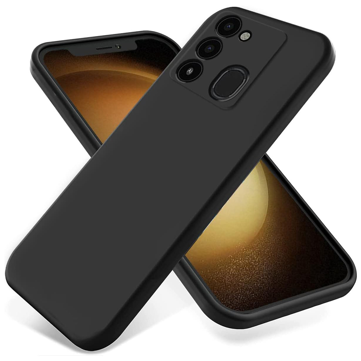 TEMU Funda para Teléfono - Carcasa Delgada y Flexible para Tecno Spark 8C, Spark 9 y Spark Go 2022, con Protección de Cámara en un Diseño de Silicona