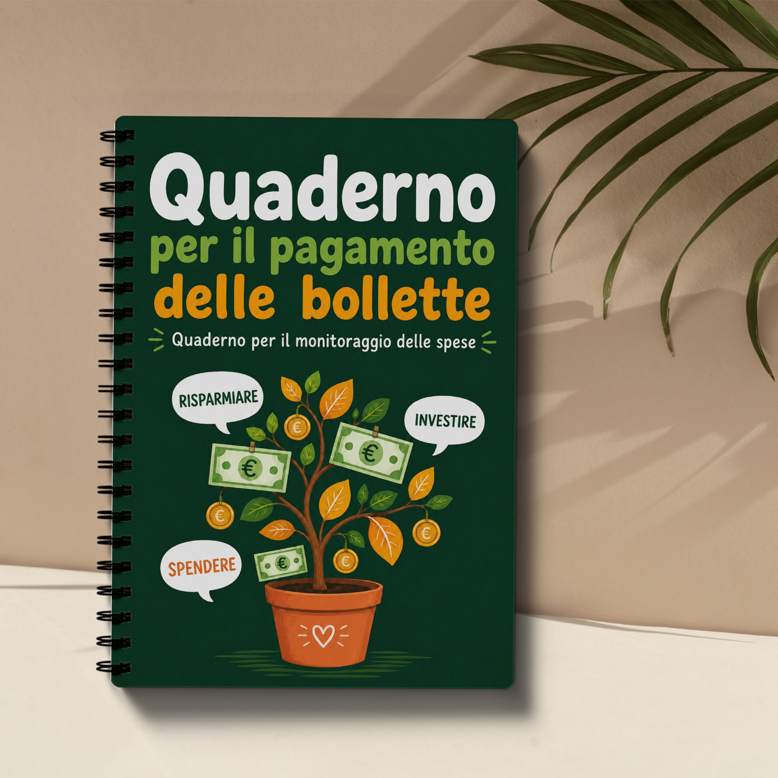 TEMU di monitoraggio fatture versione italiana - Agenda di pianificazione mensile del budget e organizzatore dei pagamenti per contabilit� domestica,