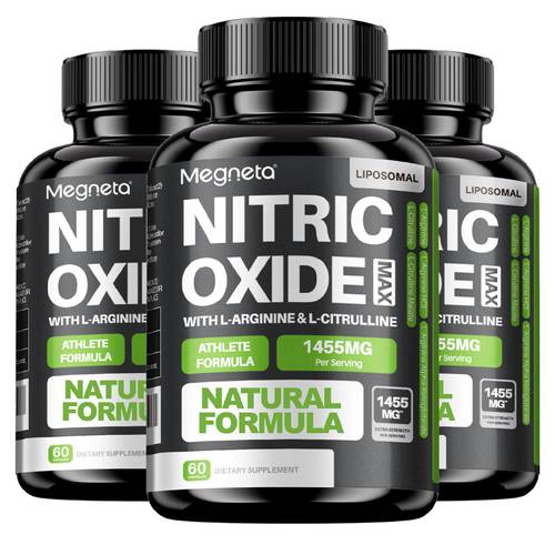 1455mg nitric oxide supplement l arginine l citrulline shilajit maca magicmoss blend 2 bottles 120 capsules