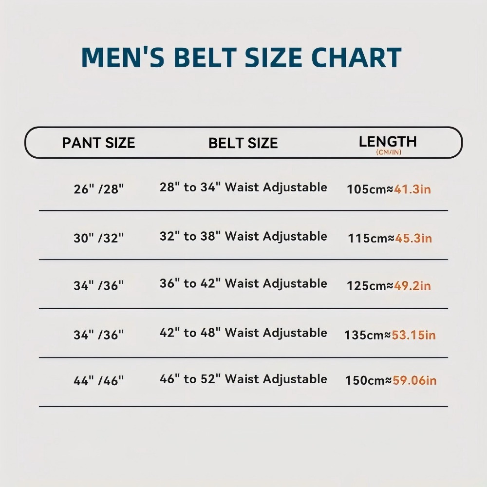 Men's 3pcs Braided Stretch Belts with Elastic Woven Design